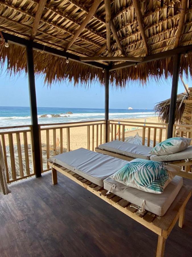 Cafe Maya - Zipolite Kültér fotó