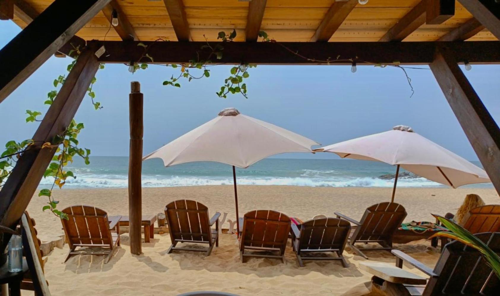 Cafe Maya - Zipolite Kültér fotó